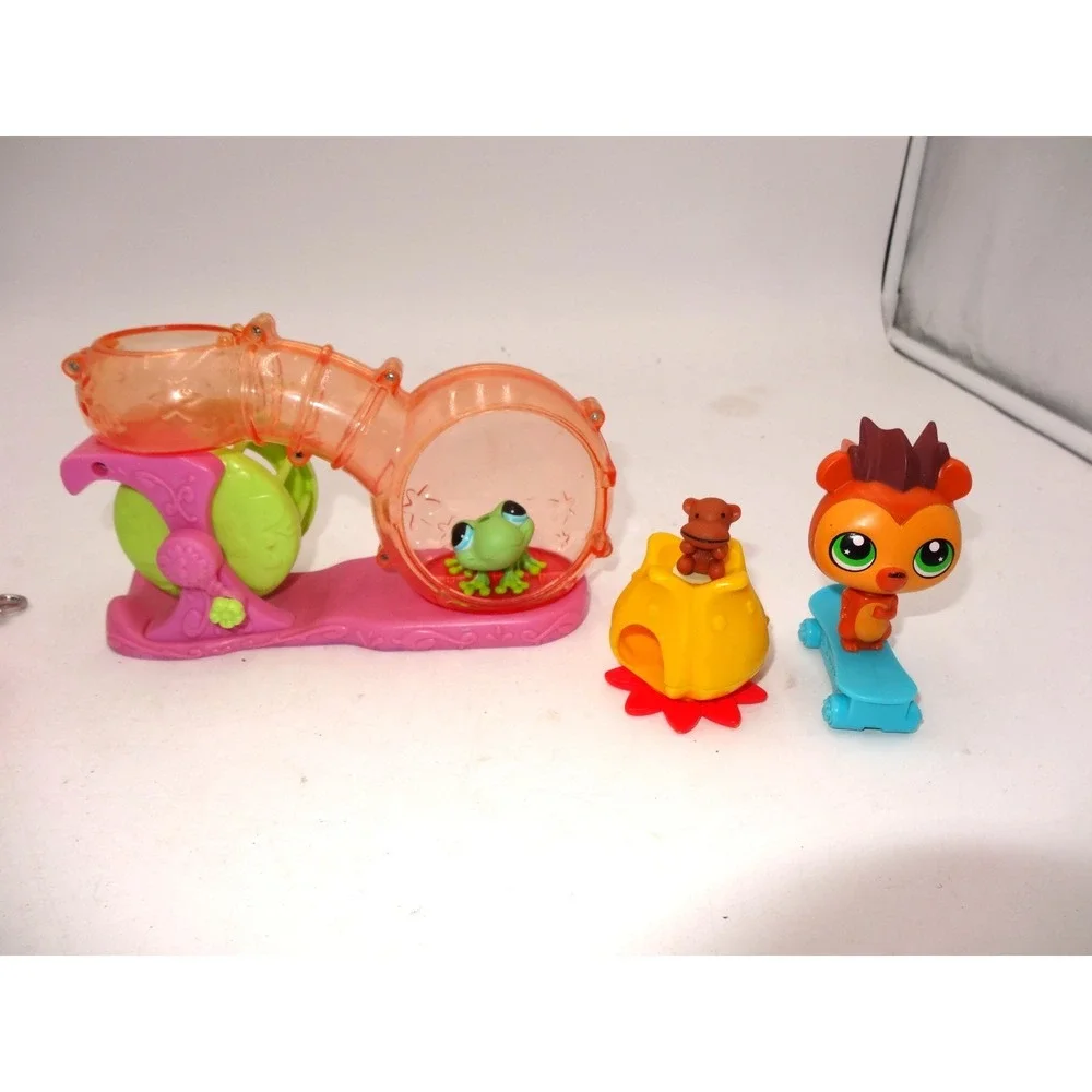 Littlest Pet Shop Digital Pet Guinea‎ Pig LPS Rare 2006 Russell The Hedgehog On